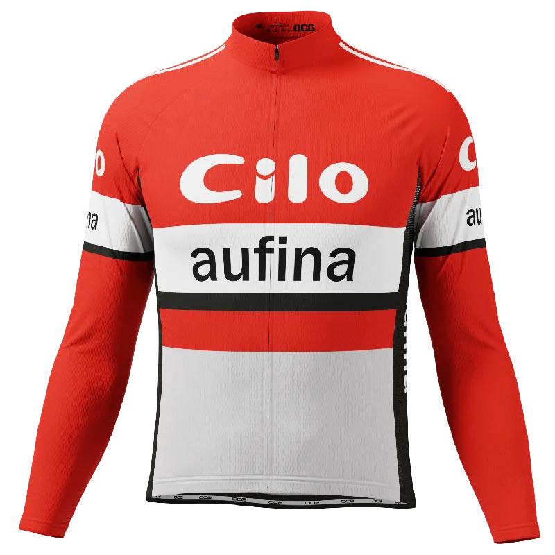 Men's Cycling Jerseys with Reflective Stripes for Safe and Stylish Rides at NightMen's Cilo Aufina Long Sleeve Cycling Jersey Men's Cycling Jerseys with Reflective Stripes for Safe and Stylish Rides at NightMen's Cilo Aufina Long Sleeve Cycling Jersey