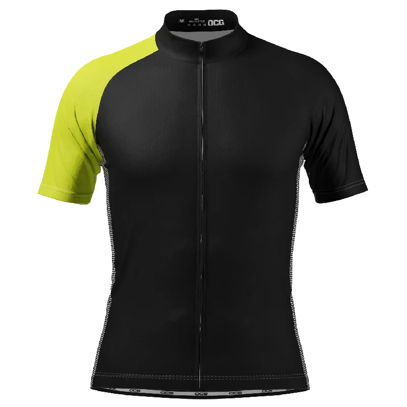 Men's Custom - Embroidered Volleyball Jerseys for Team Uniforms or Personalized GearMen's Coloured Sleeve Black Short Sleeve Cycling Jersey Men's Custom - Embroidered Volleyball Jerseys for Team Uniforms or Personalized GearMen's Coloured Sleeve Black Short Sleeve Cycling Jersey