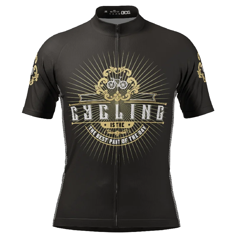 Men's Basketball Jerseys with Signature Player Logos for a Fan - Favorite LookMen's Cycling Is The Best Part Of The Day Short Sleeve Cycling Jersey Men's Basketball Jerseys with Signature Player Logos for a Fan - Favorite LookMen's Cycling Is The Best Part Of The Day Short Sleeve Cycling Jersey