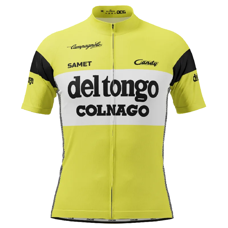 Men's Cycling Jerseys with Reflective Stripes for Safe and Stylish Rides at NightMen's Del Tongo Colnago Short Sleeve Cycling Jersey Men's Cycling Jerseys with Reflective Stripes for Safe and Stylish Rides at NightMen's Del Tongo Colnago Short Sleeve Cycling Jersey