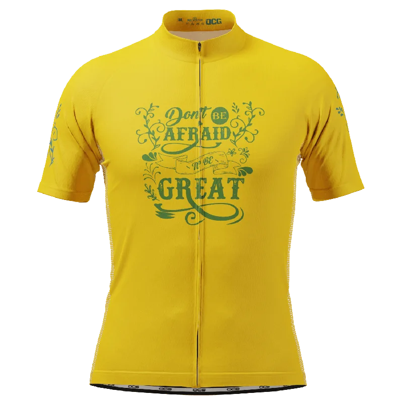 Men's Football Jerseys with Embroidered Club Badges for a Premium and Authentic AppealMen's Don't Be Afraid To Be Great Short Sleeve Cycling Jersey Men's Football Jerseys with Embroidered Club Badges for a Premium and Authentic AppealMen's Don't Be Afraid To Be Great Short Sleeve Cycling Jersey