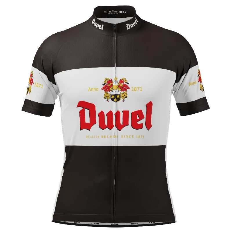 Men's Moisture - Wicking Lacrosse Jerseys with Mesh Panels for Optimal Performance on the FieldMen's Duvel Black Retro Short Sleeve Cycling Jersey Men's Moisture - Wicking Lacrosse Jerseys with Mesh Panels for Optimal Performance on the FieldMen's Duvel Black Retro Short Sleeve Cycling Jersey