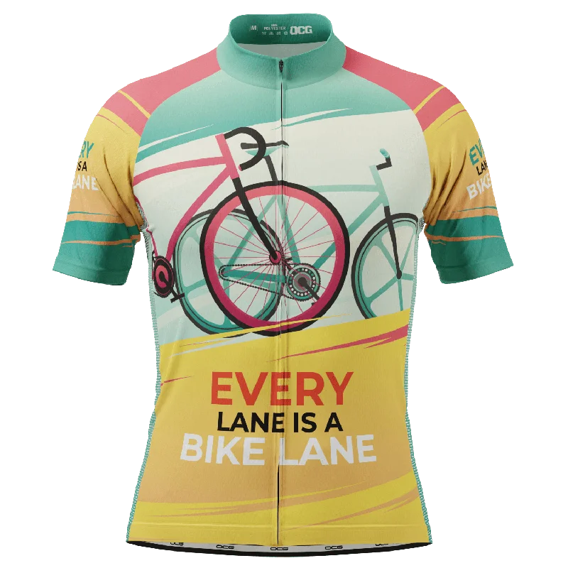 Men's Retro Hockey Jerseys with Classic Stripes and Logos for a Nostalgic Hockey AestheticMen's Every Lane Is A Bike Lane Short Sleeve Cycling Jersey Men's Retro Hockey Jerseys with Classic Stripes and Logos for a Nostalgic Hockey AestheticMen's Every Lane Is A Bike Lane Short Sleeve Cycling Jersey