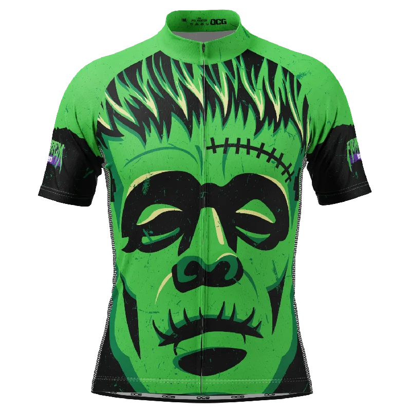 Men's Moisture - Wicking Lacrosse Jerseys with Mesh Panels for Optimal Performance on the FieldMen's Frankenstein On Wheels Short Sleeve Cycling Jersey Men's Moisture - Wicking Lacrosse Jerseys with Mesh Panels for Optimal Performance on the FieldMen's Frankenstein On Wheels Short Sleeve Cycling Jersey