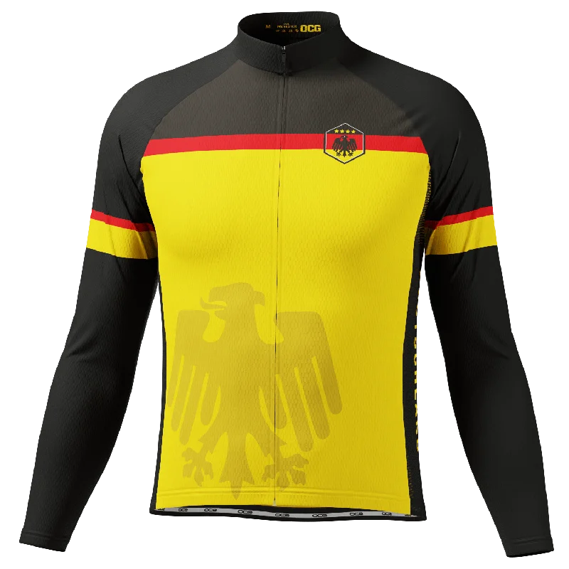 Men's Replica Hockey Jerseys of Star Players for Devoted Ice Hockey SupportersMen's Germany Deutschland Long Sleeve Cycling Jersey Men's Replica Hockey Jerseys of Star Players for Devoted Ice Hockey SupportersMen's Germany Deutschland Long Sleeve Cycling Jersey