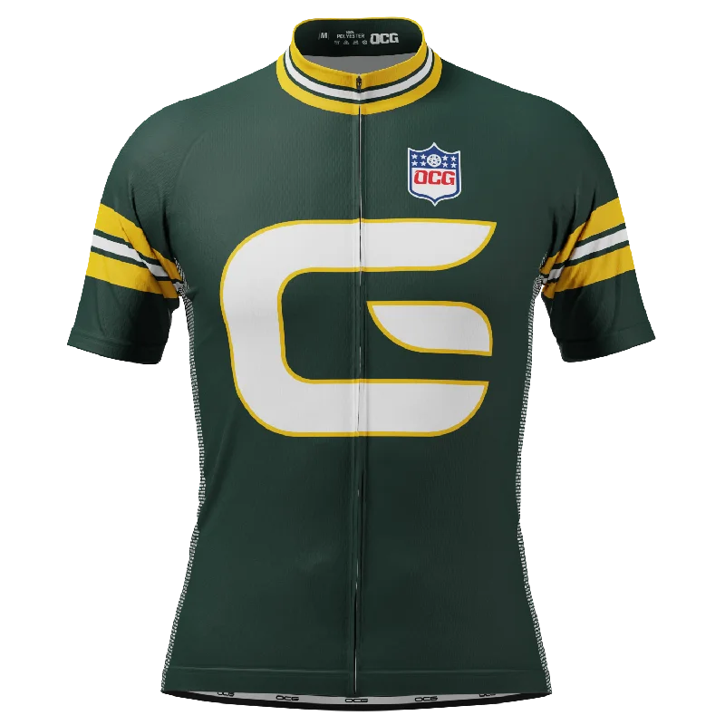 Men's Custom - Printed Baseball Jerseys with Player Names and Numbers for Personalized StyleMen's Green Bay Football Short Sleeve Cycling Jersey Men's Custom - Printed Baseball Jerseys with Player Names and Numbers for Personalized StyleMen's Green Bay Football Short Sleeve Cycling Jersey