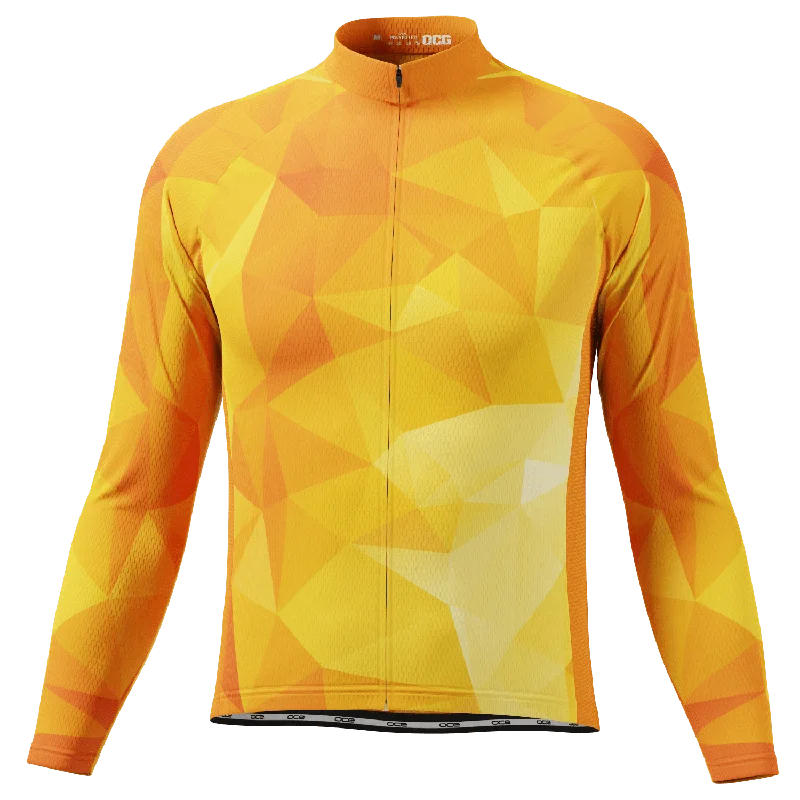 Men's Limited - Edition Cricket Jerseys Commemorating Historic Matches for Die - Hard Cricket LoversMen's High Viz Polygon Long Sleeve Cycling Jersey Men's Limited - Edition Cricket Jerseys Commemorating Historic Matches for Die - Hard Cricket LoversMen's High Viz Polygon Long Sleeve Cycling Jersey