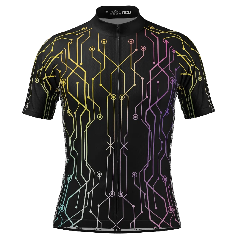 Men's Limited - Release American Football Jerseys of Rookie Stars for Early Adopters and FansMen's Holographic Circuit Short Sleeve Cycling Jersey