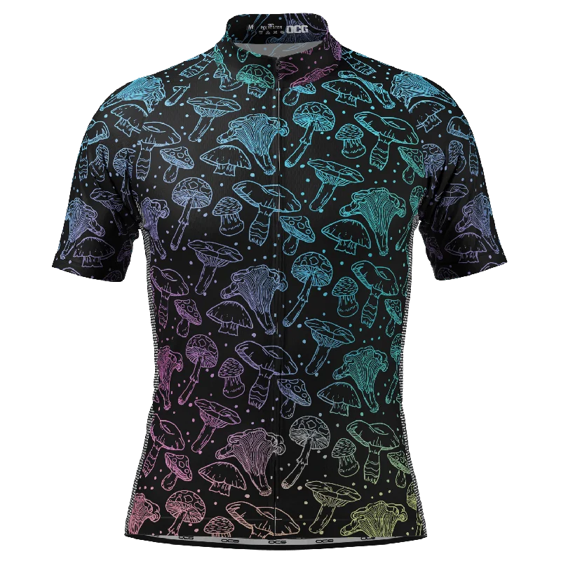 Men's Basketball Jerseys with Signature Player Logos for a Fan - Favorite LookMen's Holographic Mushrooms Short Sleeve Cycling Jersey Men's Basketball Jerseys with Signature Player Logos for a Fan - Favorite LookMen's Holographic Mushrooms Short Sleeve Cycling Jersey