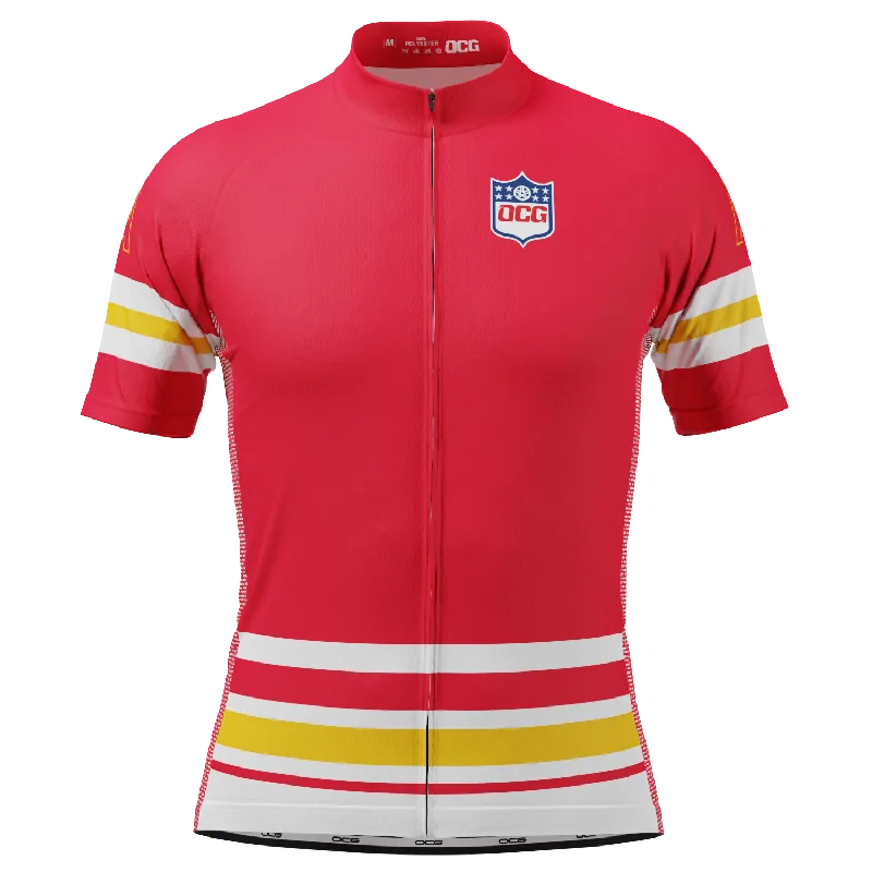 Men's Limited - Edition Cricket Jerseys Commemorating Historic Matches for Die - Hard Cricket LoversMen's Kansas Football Short Sleeve Cycling Jersey Men's Limited - Edition Cricket Jerseys Commemorating Historic Matches for Die - Hard Cricket LoversMen's Kansas Football Short Sleeve Cycling Jersey