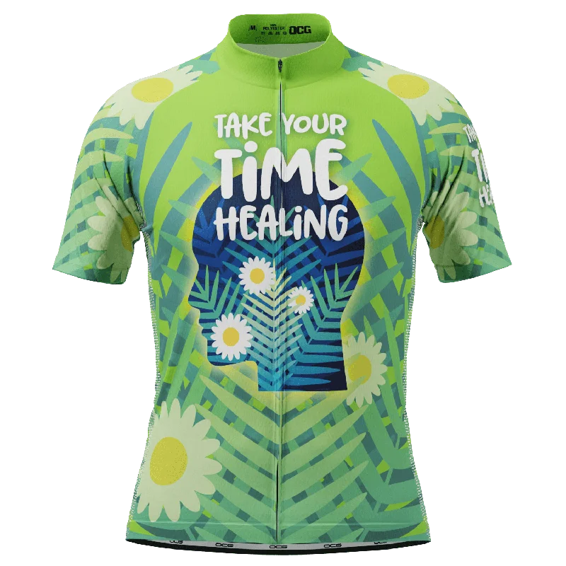 Men's Basketball Jerseys with Signature Player Logos for a Fan - Favorite LookMen's Mental Health-Take Your Time Healing Short Sleeve Cycling Jersey Men's Basketball Jerseys with Signature Player Logos for a Fan - Favorite LookMen's Mental Health-Take Your Time Healing Short Sleeve Cycling Jersey