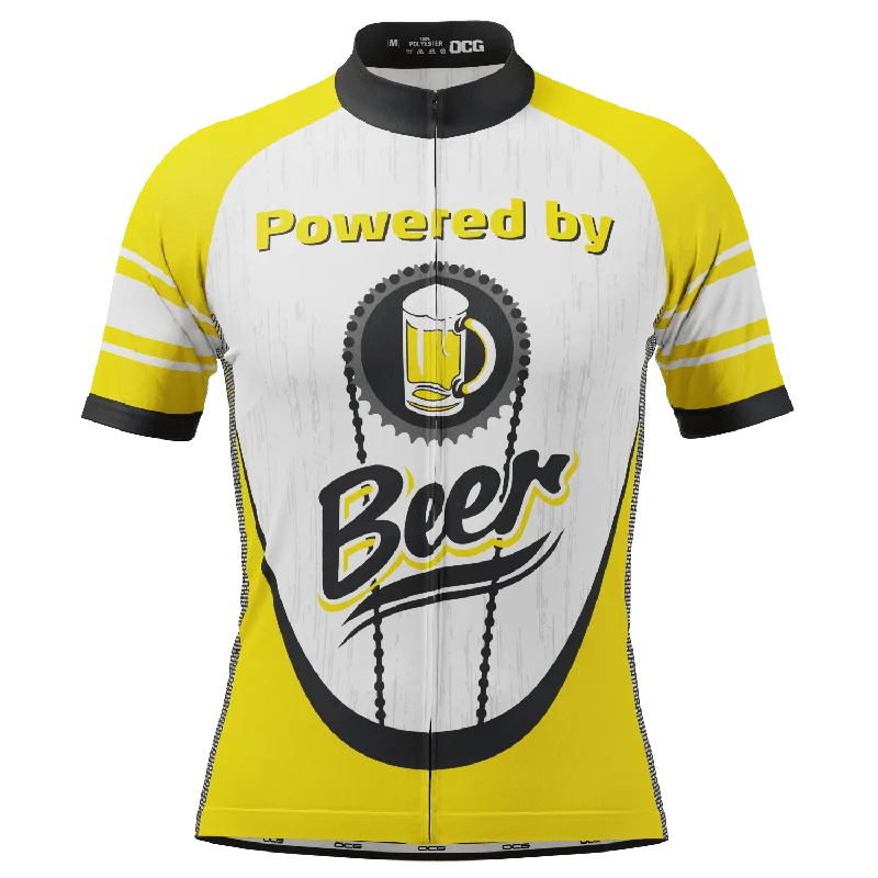 Men's Limited - Release American Football Jerseys of Rookie Stars for Early Adopters and FansMen's Powered By Beer Short Sleeve Cycling Jersey Men's Limited - Release American Football Jerseys of Rookie Stars for Early Adopters and FansMen's Powered By Beer Short Sleeve Cycling Jersey