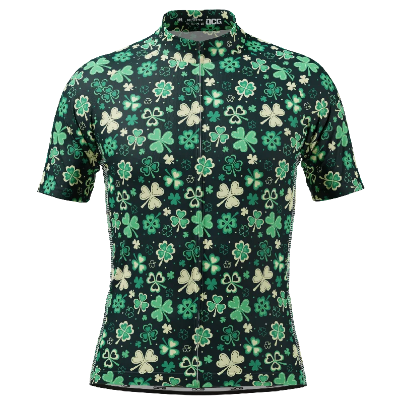 Men's Basketball Jerseys with Signature Player Logos for a Fan - Favorite LookMen's Shamrocks & Clovers Short Sleeve Cycling Jersey Men's Basketball Jerseys with Signature Player Logos for a Fan - Favorite LookMen's Shamrocks & Clovers Short Sleeve Cycling Jersey