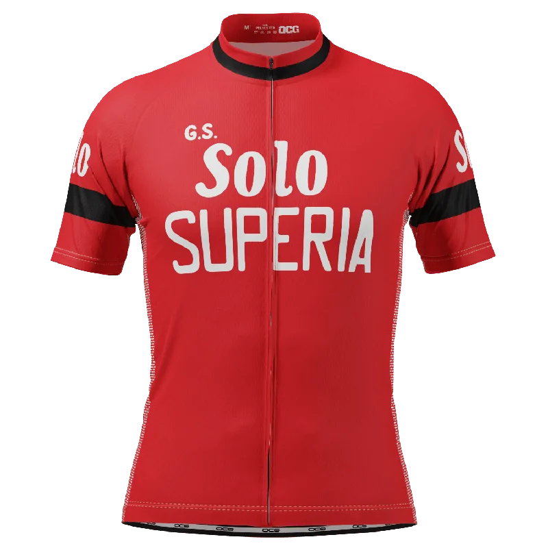 Men's Limited - Release American Football Jerseys of Rookie Stars for Early Adopters and FansMen's Solo Superia Short Sleeve Cycling Jersey