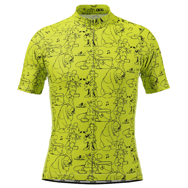 Men's Retro Soccer Jerseys of Famous Clubs from the 90s for Nostalgic Football EnthusiastsMen's Steamboat Willie Sketches Short Sleeve Cycling Jersey Men's Retro Soccer Jerseys of Famous Clubs from the 90s for Nostalgic Football EnthusiastsMen's Steamboat Willie Sketches Short Sleeve Cycling Jersey