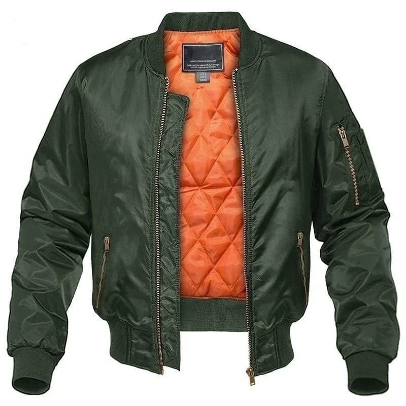 Checkered men jackets in a plaid pattern for a preppy appearanceMen's Winter Casual Cotton Padded Pilot Army Bomber Military Jackets Checkered men jackets in a plaid pattern for a preppy appearanceMen's Winter Casual Cotton Padded Pilot Army Bomber Military Jackets