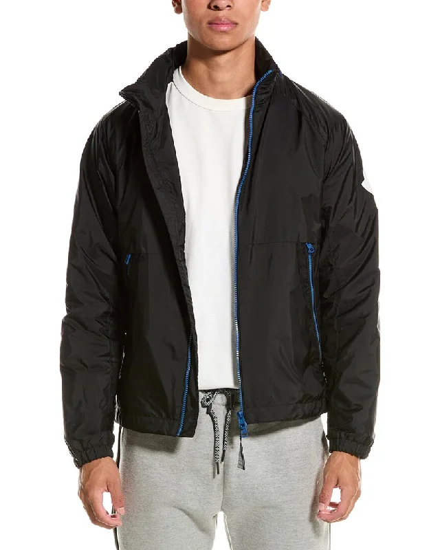 Bomber men jackets with ribbed cuffs for a classic 80s styleMoncler Rain Jacket