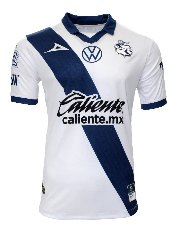 Men's Vintage American Football Jerseys of Legendary Teams for Collectors and FansPirma Puebla Home Jersey 23/24 (White/Blue) Men's Vintage American Football Jerseys of Legendary Teams for Collectors and FansPirma Puebla Home Jersey 23/24 (White/Blue)