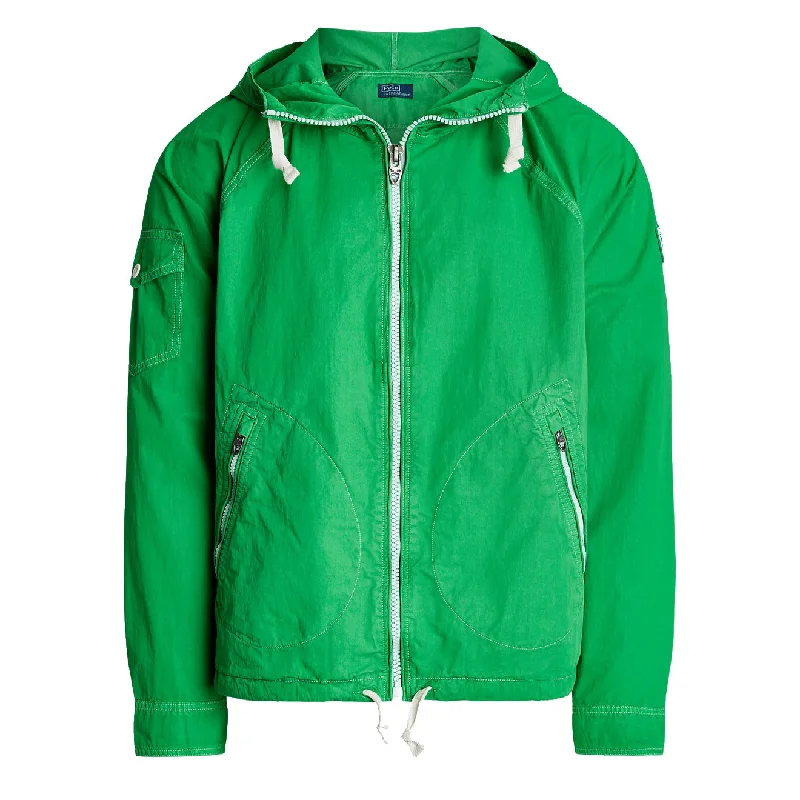 Denim men jackets with embroidered patches for a personalized touchPolo Ralph Lauren Garment-Dyed Twill Hooded Jacket Green Denim men jackets with embroidered patches for a personalized touchPolo Ralph Lauren Garment-Dyed Twill Hooded Jacket Green