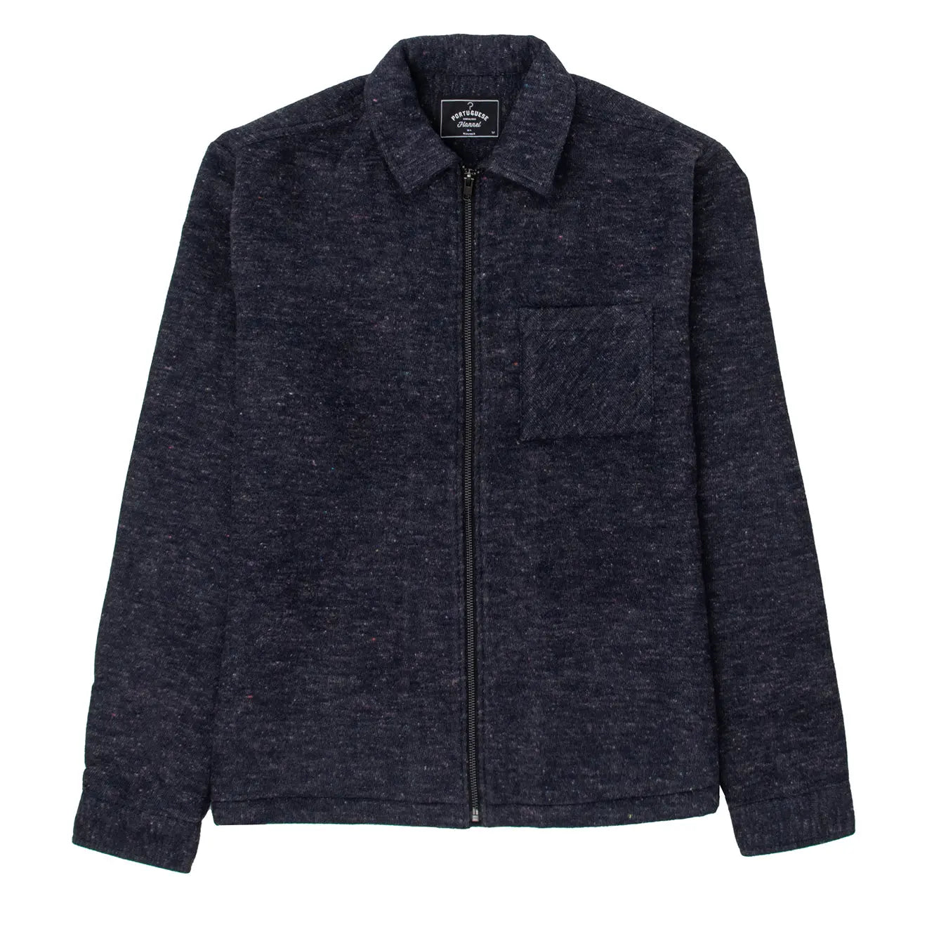 Men jackets with a hidden interior pocket for secure storagePortuguese Flannel Soft Rude Jacket Blue Men jackets with a hidden interior pocket for secure storagePortuguese Flannel Soft Rude Jacket Blue