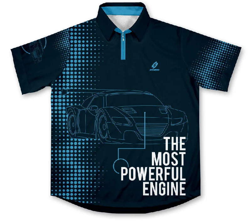 Men's Custom - Printed Baseball Jerseys with Player Names and Numbers for Personalized StyleTeam Work Pit Crew Racing Shirt Jersey