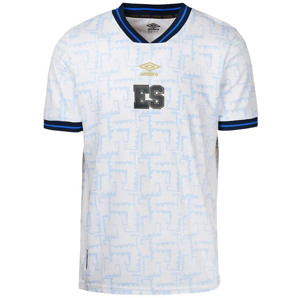 Men's Limited - Edition Cricket Jerseys Commemorating Historic Matches for Die - Hard Cricket LoversUmbro El Salvador Away Jersey 23/24 (White) Men's Limited - Edition Cricket Jerseys Commemorating Historic Matches for Die - Hard Cricket LoversUmbro El Salvador Away Jersey 23/24 (White)