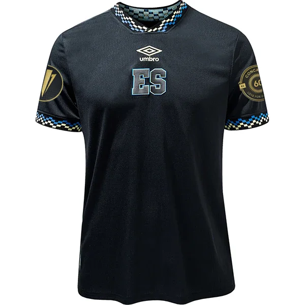 Men's Sustainable Organic Cotton Rugby Jerseys for Eco - Conscious Sports EnthusiastsUmbro El Salvador Men's Third Jersey w/ Gold Cup Patches 23/24 (Black) Men's Sustainable Organic Cotton Rugby Jerseys for Eco - Conscious Sports EnthusiastsUmbro El Salvador Men's Third Jersey w/ Gold Cup Patches 23/24 (Black)