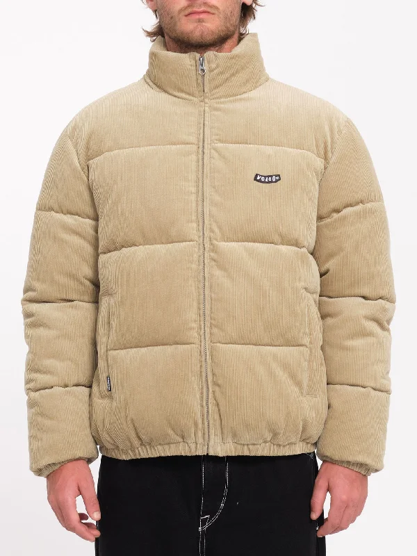 Bomber men jackets with ribbed cuffs for a classic 80s styleWalltz Corduroy Jacket - Khaki Bomber men jackets with ribbed cuffs for a classic 80s styleWalltz Corduroy Jacket - Khaki