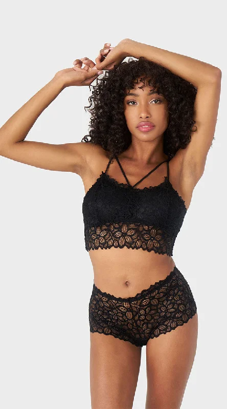 Yandy Fell Into Lace Bralette Set