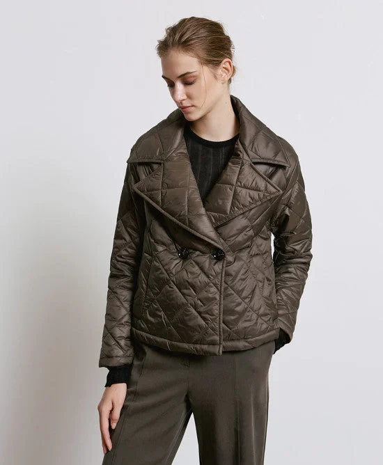 Access Fashion Quilted Jacket With Collar