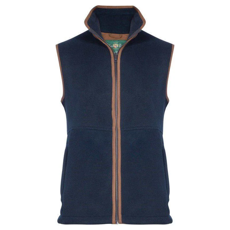 Men fleece - backed windbreakers for windy daysAlan Paine Aylsham Gents Fleece Waistcoat - Dark Navy Men fleece - backed windbreakers for windy daysAlan Paine Aylsham Gents Fleece Waistcoat - Dark Navy
