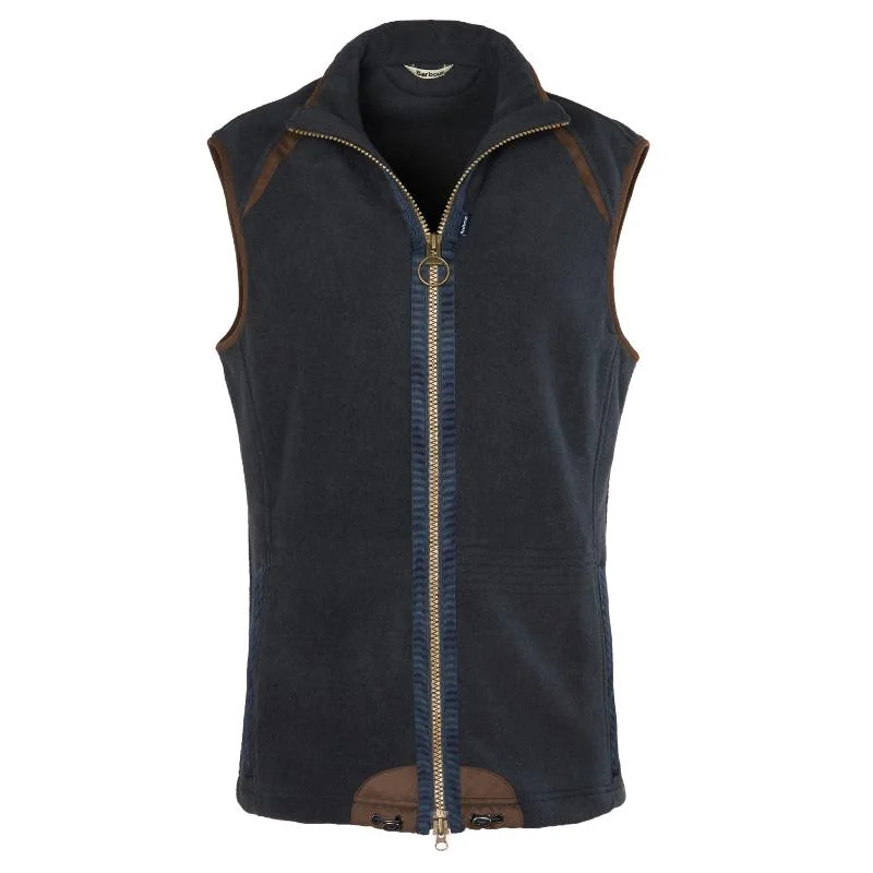 Men fleece bomber jackets with a stylish ribbed collarBarbour Langdale Mens Fleece Gilet - Navy Men fleece bomber jackets with a stylish ribbed collarBarbour Langdale Mens Fleece Gilet - Navy