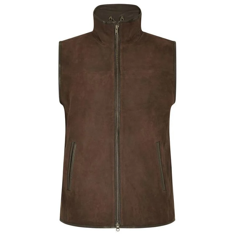 Men fleece - lined denim jackets for a rugged styleDubarry Dunhill Mens Leather Gilet - Walnut Men fleece - lined denim jackets for a rugged styleDubarry Dunhill Mens Leather Gilet - Walnut