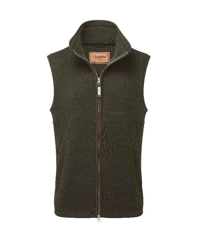 Men fleece - lined trucker hats for a casual lookAshton Gilet - Forest