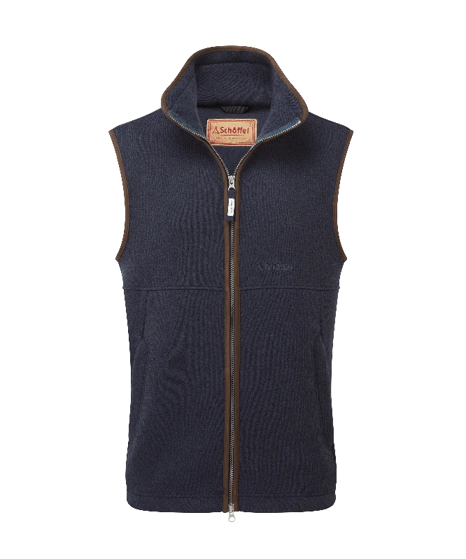 Men fleece - lined denim jackets for a rugged styleAshton Gilet - Midnight