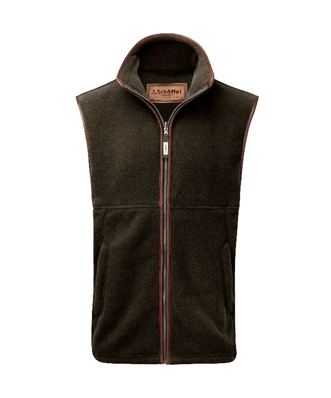 Men fleece bomber jackets with a stylish ribbed collarOakham Fleece Gilet - Dark Olive Men fleece bomber jackets with a stylish ribbed collarOakham Fleece Gilet - Dark Olive