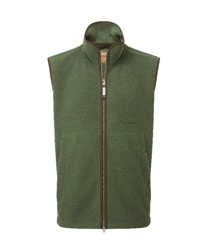 Men fleece beanies with a pom - pom for a trendy lookOakham Retro Fleece Gilet - Woodland Men fleece beanies with a pom - pom for a trendy lookOakham Retro Fleece Gilet - Woodland