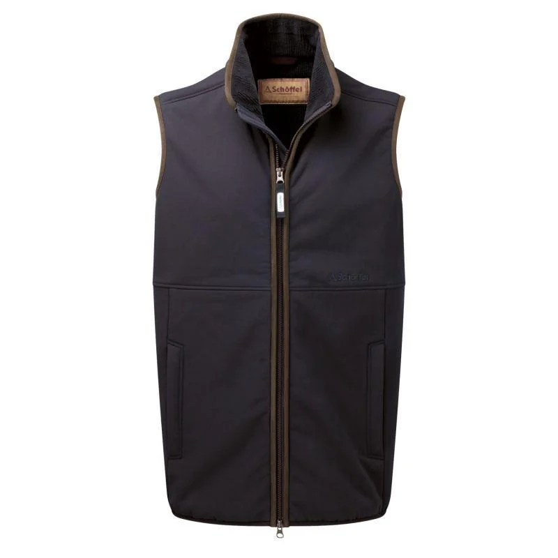 Men fleece thermal shirts for layering in winterSchoffel Belton Mens Gilet - Navy