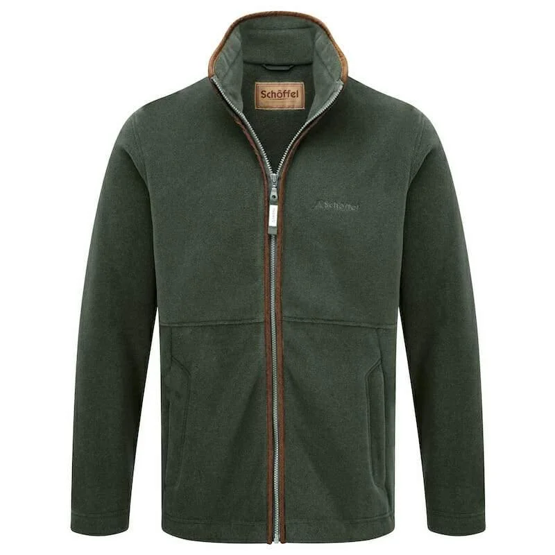 Men fleece - trimmed duffel bags for travel convenienceSchoffel Mens Cottesmore Fleece Jacket - Cedar Green Men fleece - trimmed duffel bags for travel convenienceSchoffel Mens Cottesmore Fleece Jacket - Cedar Green