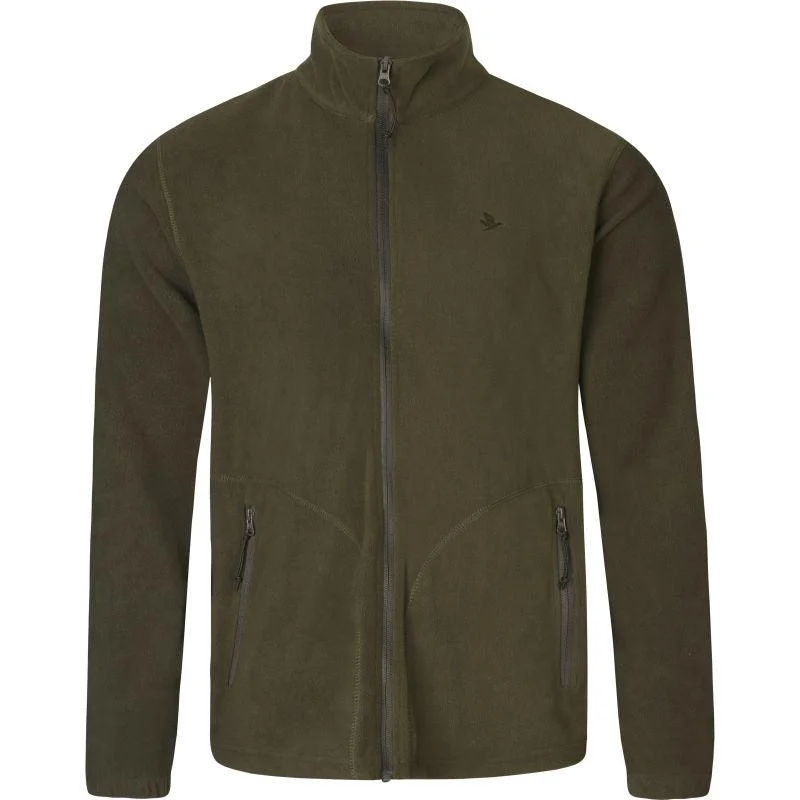 Men fleece - lined work gloves for outdoor laborSeeland Benjamin Super Light Mens Fleece Jacket - Pine Green