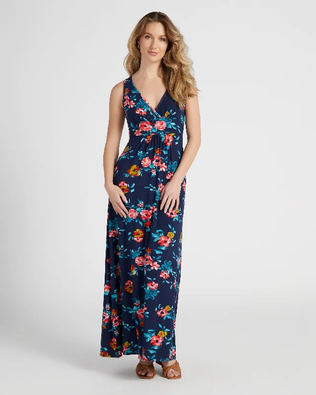 V-Neck Maxi Dress