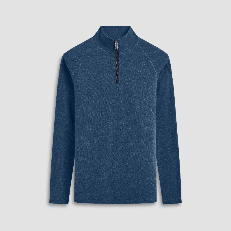 Men's Embroidered Pullover in Red with Floral Details for a Spring - Inspired StyleDiagonal Pinstripe Quarter-Zip Pullover Men's Embroidered Pullover in Red with Floral Details for a Spring - Inspired StyleDiagonal Pinstripe Quarter-Zip Pullover