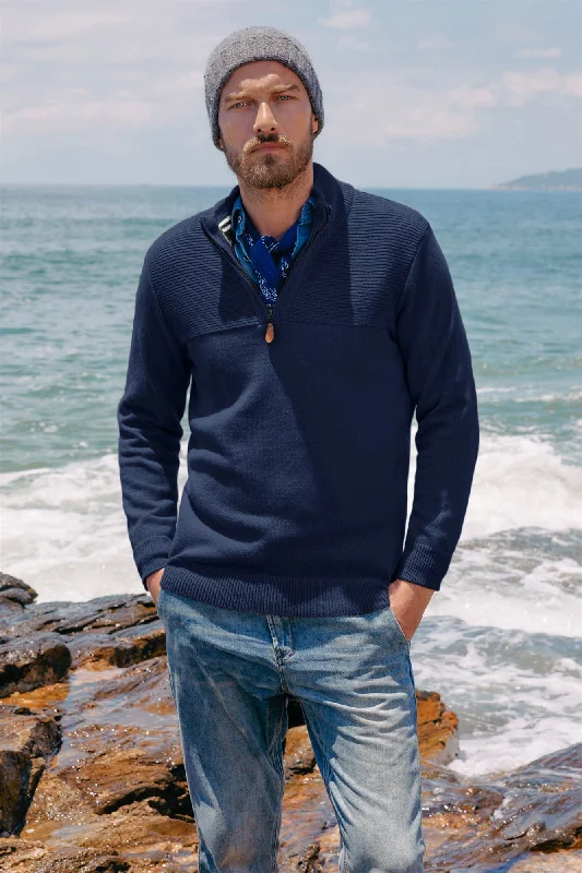 Tall Men's Longline Pullover in Gray for a Relaxed and Fashionable LookMen's Quarter Zip Sweater Slim Fit Casual Pullover Sweater Mock Neck Polo Sweaters Tall Men's Longline Pullover in Gray for a Relaxed and Fashionable LookMen's Quarter Zip Sweater Slim Fit Casual Pullover Sweater Mock Neck Polo Sweaters