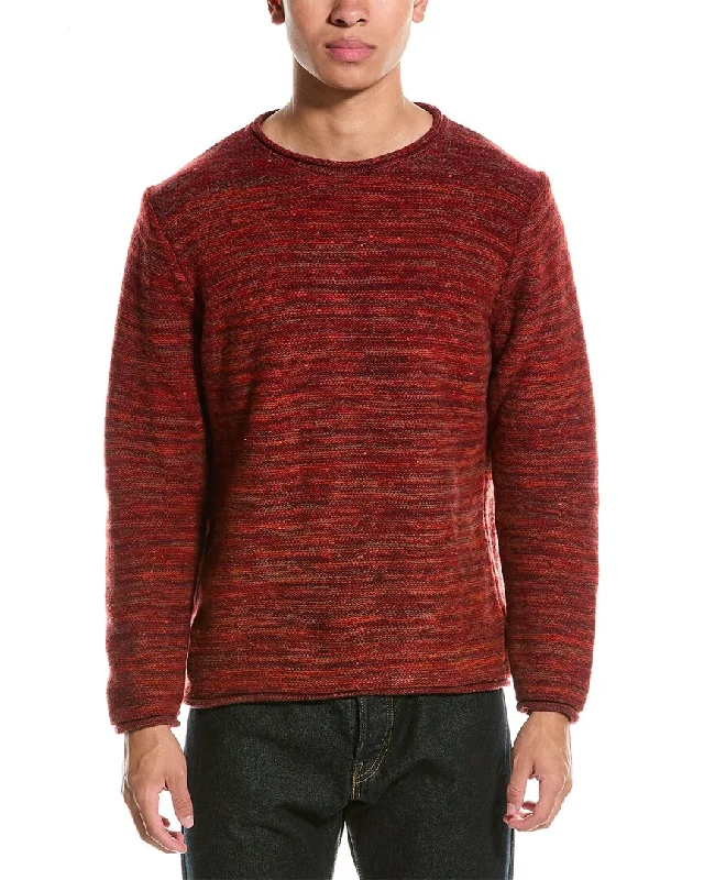 Plus Size Men's Striped Cotton - Blend Sweater in Navy and White for a Nautical - Themed VacationTodd Snyder Wool & Cashmere-Blend Mock Neck Sweater Plus Size Men's Striped Cotton - Blend Sweater in Navy and White for a Nautical - Themed VacationTodd Snyder Wool & Cashmere-Blend Mock Neck Sweater