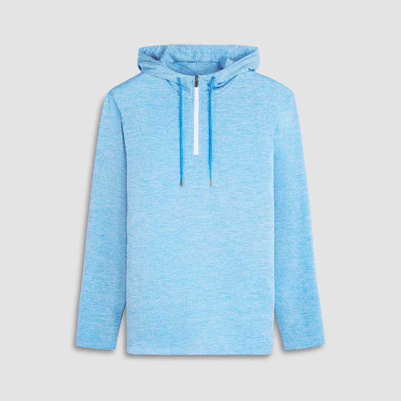 Men's Mock - Neck Pullover in Charcoal for a Modern and Sleek AppearanceUV50 Performance Pullover