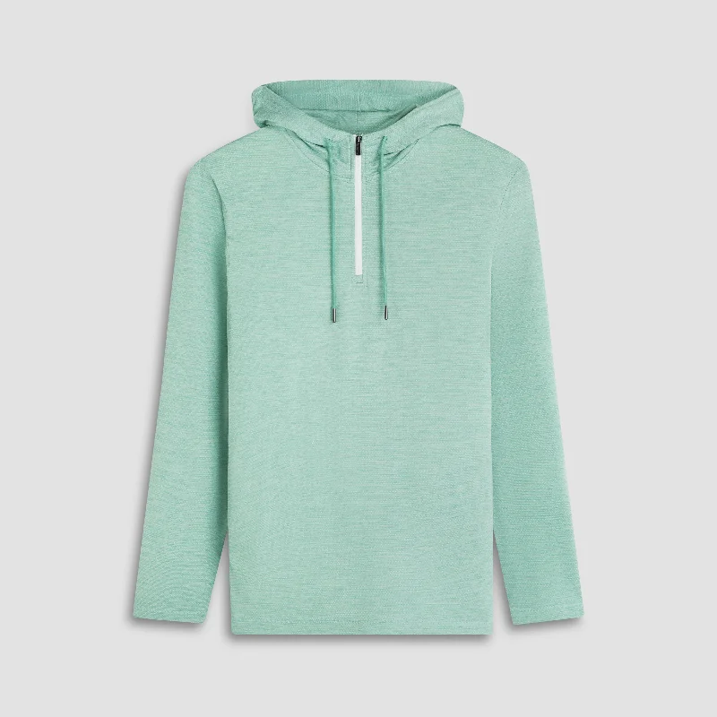 Men's Mock - Neck Pullover in Charcoal for a Modern and Sleek AppearanceUV50 Performance Pullover