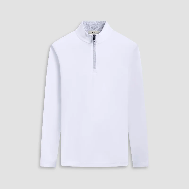 Men's Cable - Knit Pullover in Cream with a Traditional Pattern for a Timeless AppealUV50 Performance Quarter-Zip Pullover Men's Cable - Knit Pullover in Cream with a Traditional Pattern for a Timeless AppealUV50 Performance Quarter-Zip Pullover