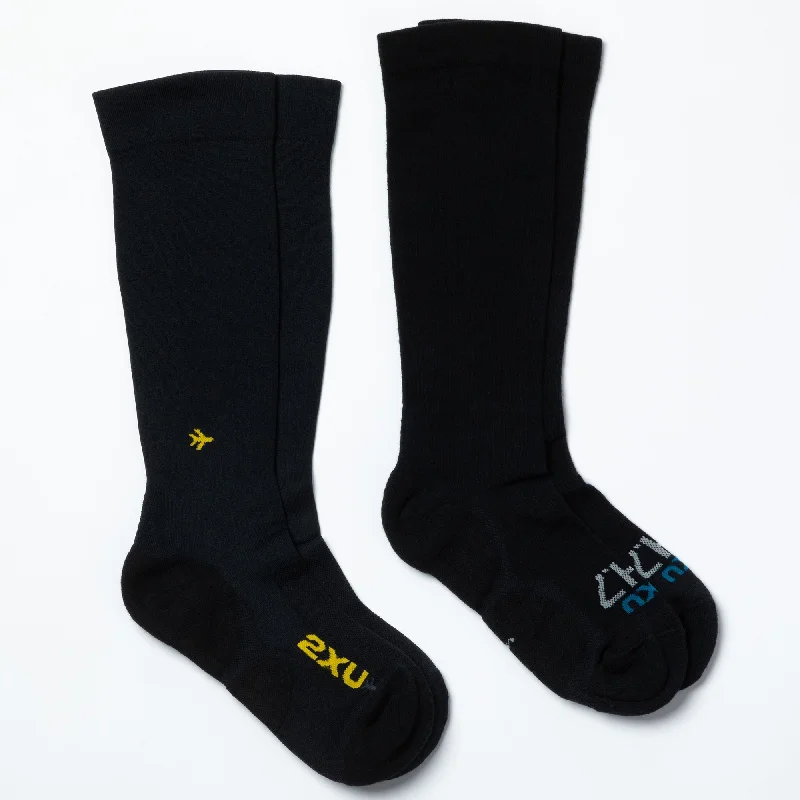 Women's argyle - patterned thigh - high socks2XU Unisex Compression Socks