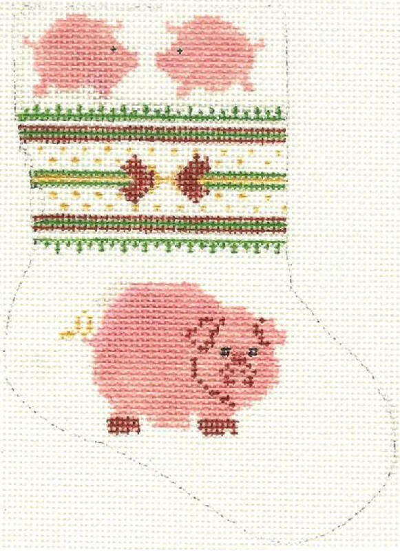 616 Piggies Mini Sock