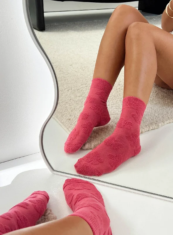 Artois Socks Pink